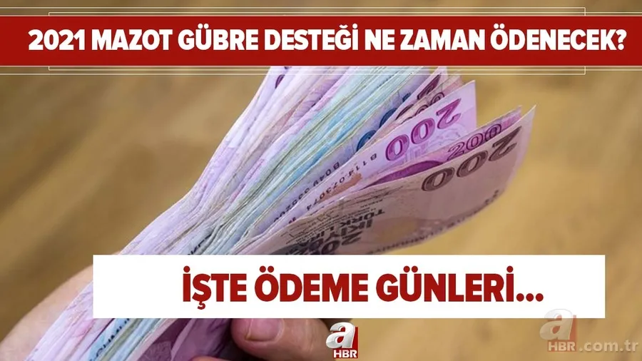 Çiftçiler dikkat! 2021 mazot gübre desteği ne zaman ödenecek? Son dakika mazot ve gübre desteği ödeme günleri... 1
