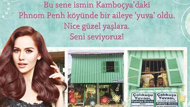 Fahriye Evcen'in Kamboçya’da adına yuva! - 1