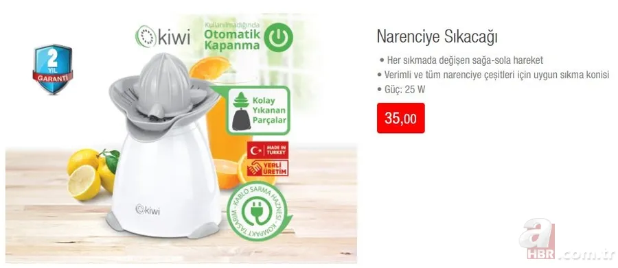 BİM indirimli ürünler kataloğu 25 Ocak ve fiyatları! BİM aktüel ürünleri... 7