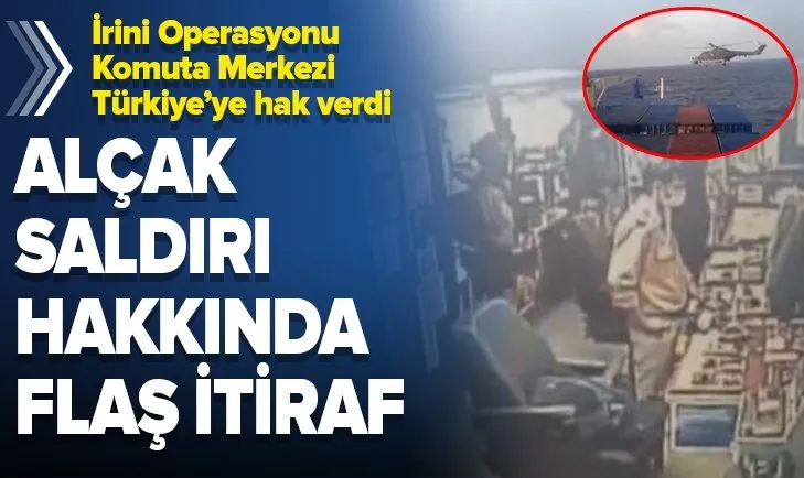 İrini Operasyonu Komuta Merkezi Akdeniz’deki alçak saldırı hakkında Türkiye’yi haklı buldu