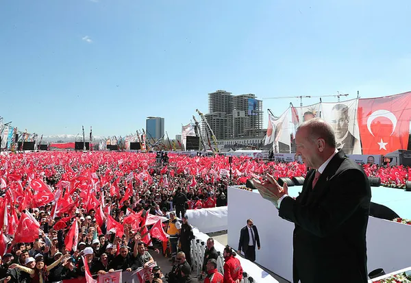 Son dakika: Başkan Erdoğan’dan Ankara’da 31 Mart mesajı: Maskeleri düşecek