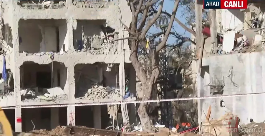 Demir Kubbe delik deşik! A Haber İsrail'deki yıkımı görüntüledi 10