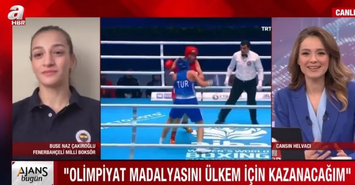 Tarihe Gecen Buse Naz Cakiroglu A Haber E Konustu Tokyo Dan Madalya Ile Donecegiz