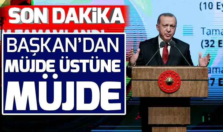 Son dakika: Başkan Erdoğan, ’İkinci 100 Günlük Eylem Planı’nı açıkladı