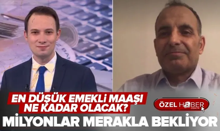 Emekli maaşlarında artış ne kadar olacak?| En düşük emekli maaşı ne kadar olacak? Faruk Erdem A Haber’de anlattı