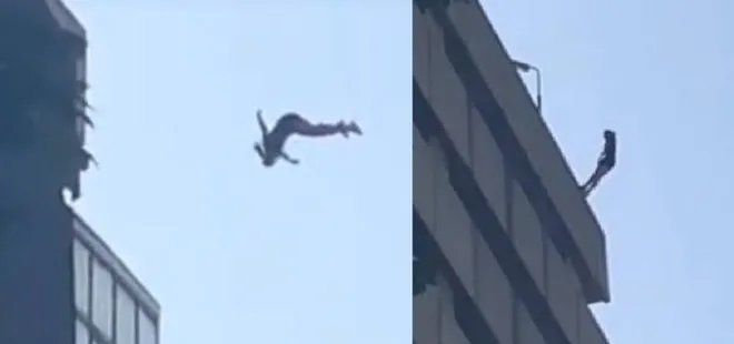 İzmir’de genç kızın mucize kurtuluşu! O anlar kamerada