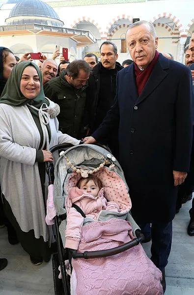 Başkan Erdoğan, Azize Acar'ın cenaze törenine katıldı - 5