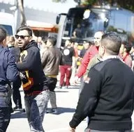 Galatasaray Antalyaya olaylı geldi