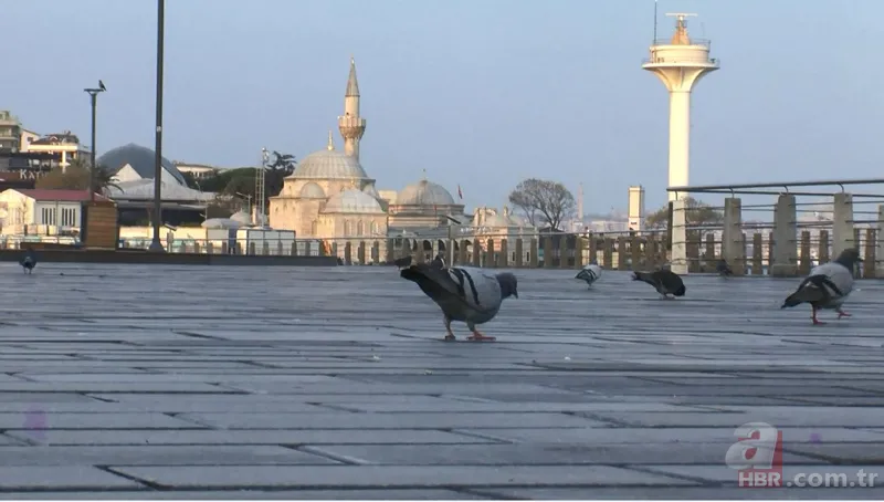 İstanbul adeta sessizliğe gömüldü! Bu sabah dikkat çeken kareler 9