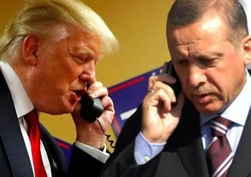 Donald Trump'tan Cumhurbaşkanı Erdoğan'a tebrik
