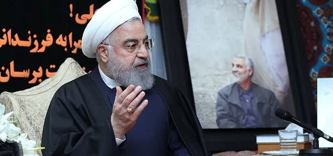 Ruhani’den son dakika açıklaması: ABD Süleymani’yi öldürmekle büyük hata yaptı!