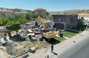 Kapadokya'da kaçak yapıya geçit yok! Tek tek yıkıldı