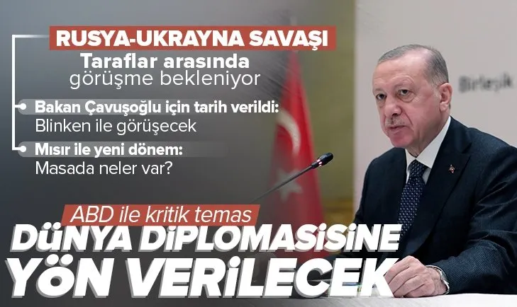 Son dakika: Dışişleri Bakanı Mevlüt Çavuşoğlu ABD’ye gidecek! Türkiye dünya diplomasisinin nabzını tutuyor | Türkiye ile Mısır arasında yeni dönem