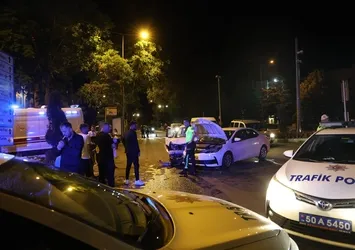 Nevşehir'de iki otomobil çarpıştı: 3 yaralı