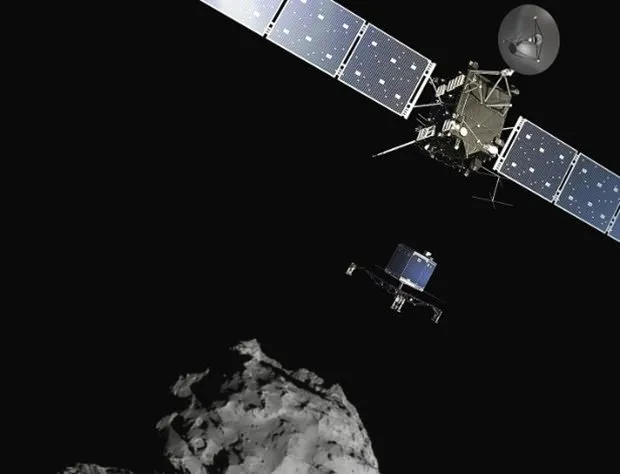 Uzay aracı Rosetta’ya veda