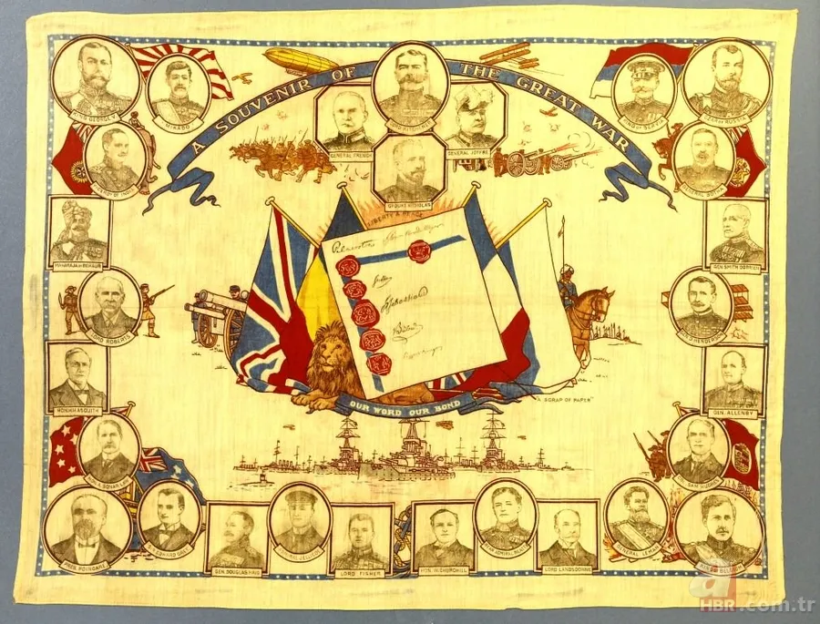 Mendilde kalan işgal bayrağı 7