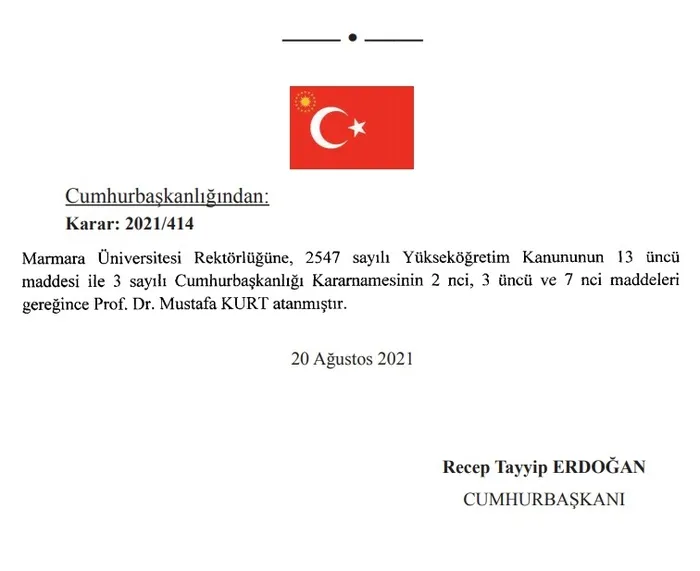 Son dakika: Boğaziçi Üniversitesi ve Marmara Üniversitesi’nin yeni rektörleri belli oldu