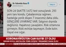 Bakan Koca son verileri paylaştı!