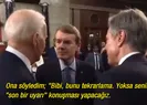 Biden kameraların açık olduğunu fark etmedi
