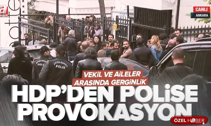 Son dakika: Acılı ailelerden HDP’ye siyah çelenk! HDP’li vekil ve aileler arasında gerginlik