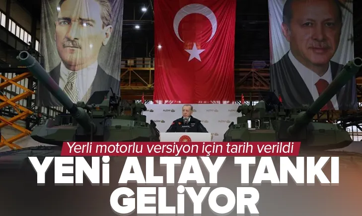 Yerli motor Yeni ALTAY Tankını yürüteceka