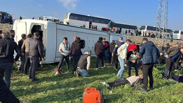 Eskişehir'de korkunç kaza! 3 ölü 31 yaralı