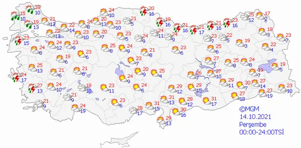 Meteoroloji'den fırtına ve sağanak uyarısı! İstanbul tehlikede mi? Hangi illere yağmur yağacak? - 7