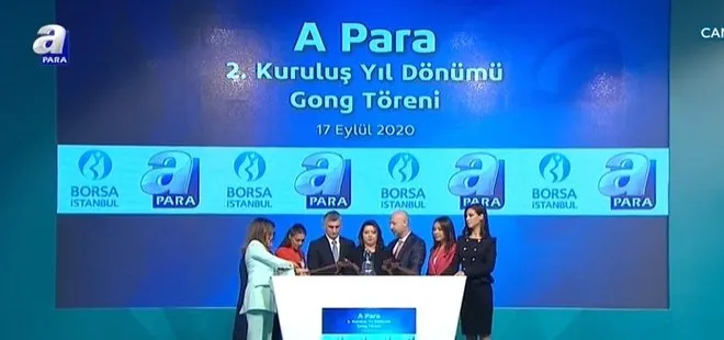 Türkiye’nin ilk yerli ekonomi kanalı 2 yaşında: Borsa İstanbul’da gong A Para için çaldı!
