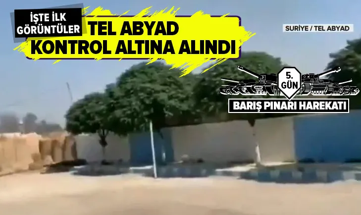 Tel Abyad'ın batısı kontrol altına alındı