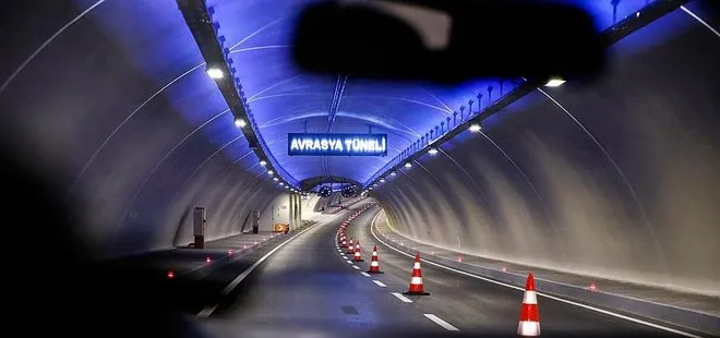 Avrasya Tüneli Avrupa Anadolu geçişi 1 saat trafiğe kapatıldı