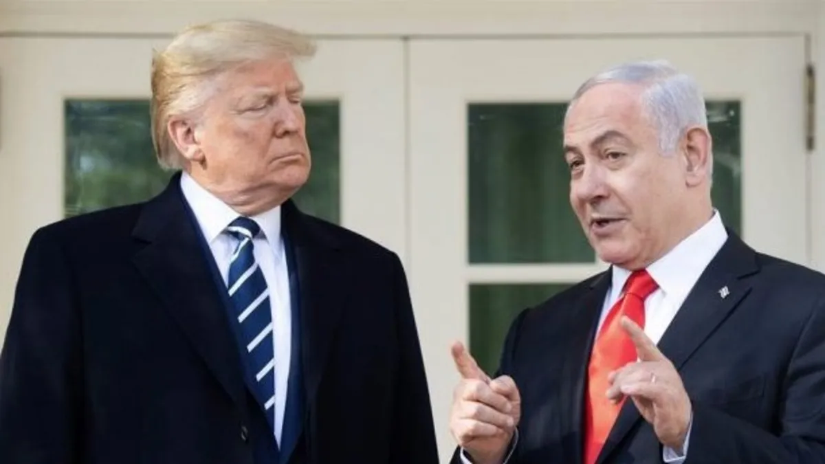 Bibi köşeye fena sıkıştı! İngiliz gazete duyurdu: Trump'la barışmazsa...