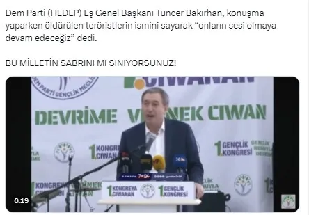 1703413427942.jpg CHP'nin ortağı DEM Parti'nin kongresinde bebek katili Öcalan sloganları! Öldürülen teröristlerin için "sesleri olacağız" dediler... - 9