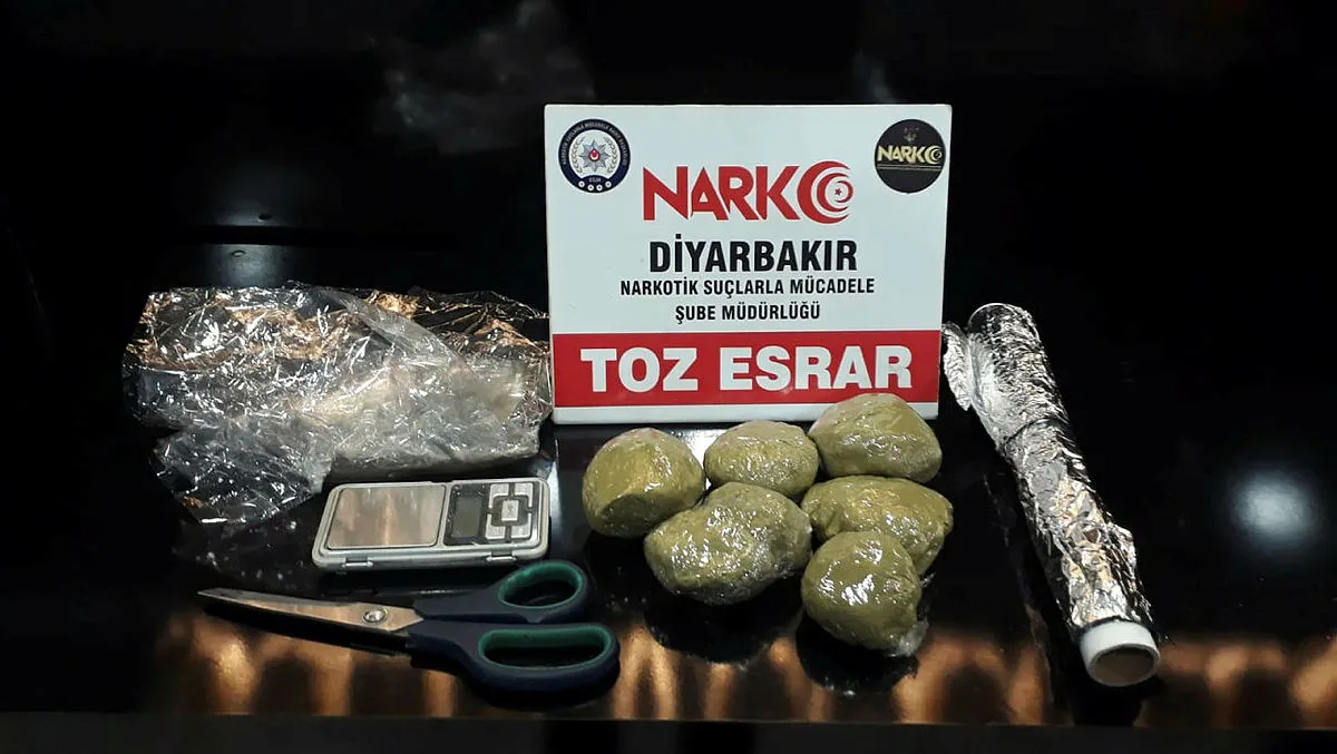 Son dakika: Diyarbakır’da uyuşturucu operasyonu! 101 kilo esrar ele geçirildi