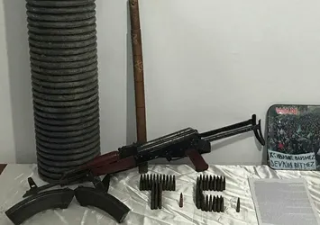 PKK'ya operasyon! Evde yapılan aramada...