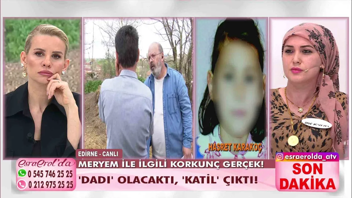 Esra Erol'da korkunç cinayet ortaya çıktı! 8 yaşındaki Hasret'i diri diri gömen 'Dadı Meryem' aslında erkekmiş! Hapisten çıkınca...