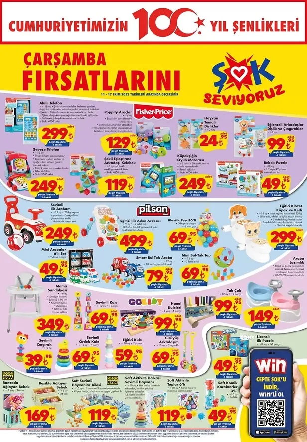 ŞOK 14 Ekim aktüel ürünler kataloğu! ŞOK’ta Bebek ürünleri, Beyaz eşya, gıda ve daha binlerce ürün yüzde 50’ye varan indirimle satılıyor