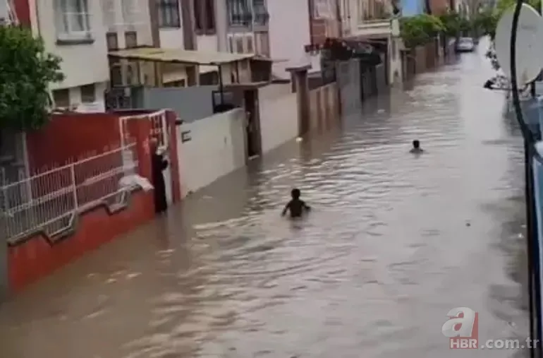 Ankara'da sel sonrası yürekleri ağza getiren an! Sel sürükledi vatandaş kurtardı 9