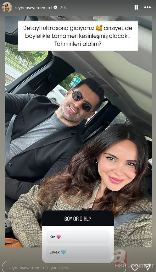 Zeynep - Volkan Demirel çifti bebeklerinin cinsiyetini açıkladı! 4