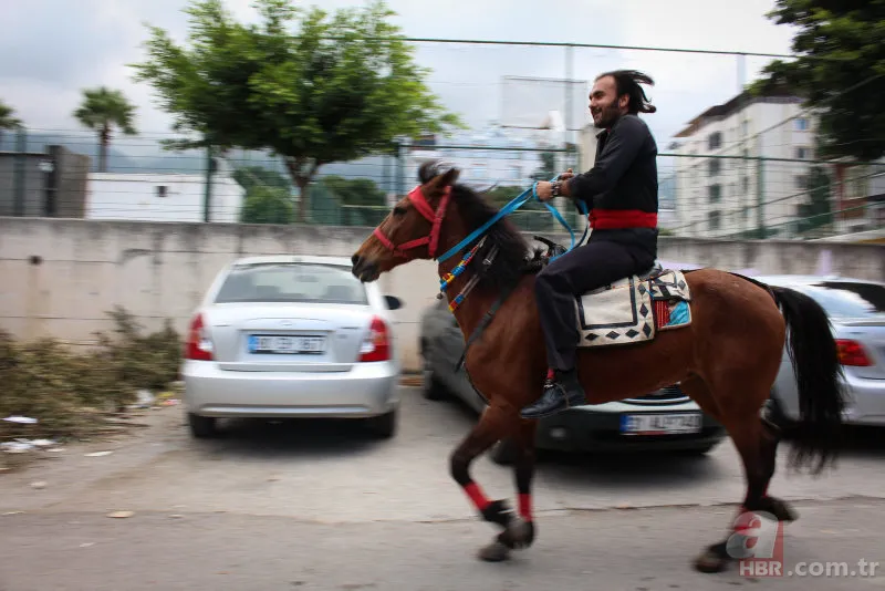 Görenler şaşkına döndü! Yeniçeri, kovboy ve at | Demokrasi şölenini böyle kutladılar 10