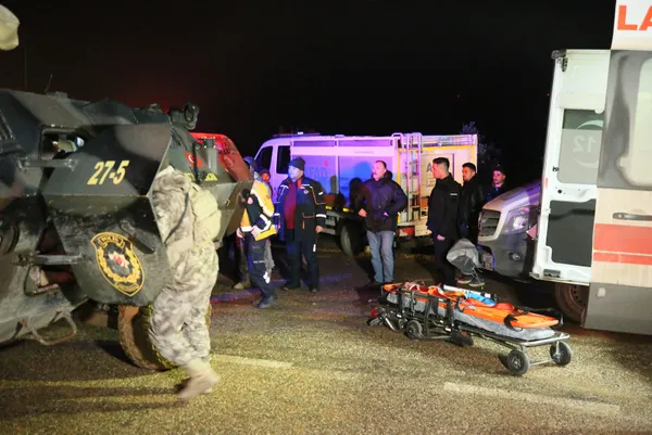 Gaziantep’te polis helikopteri düştü! 2 pilot şehit oldu! İşte olay yerinden ilk görüntüler