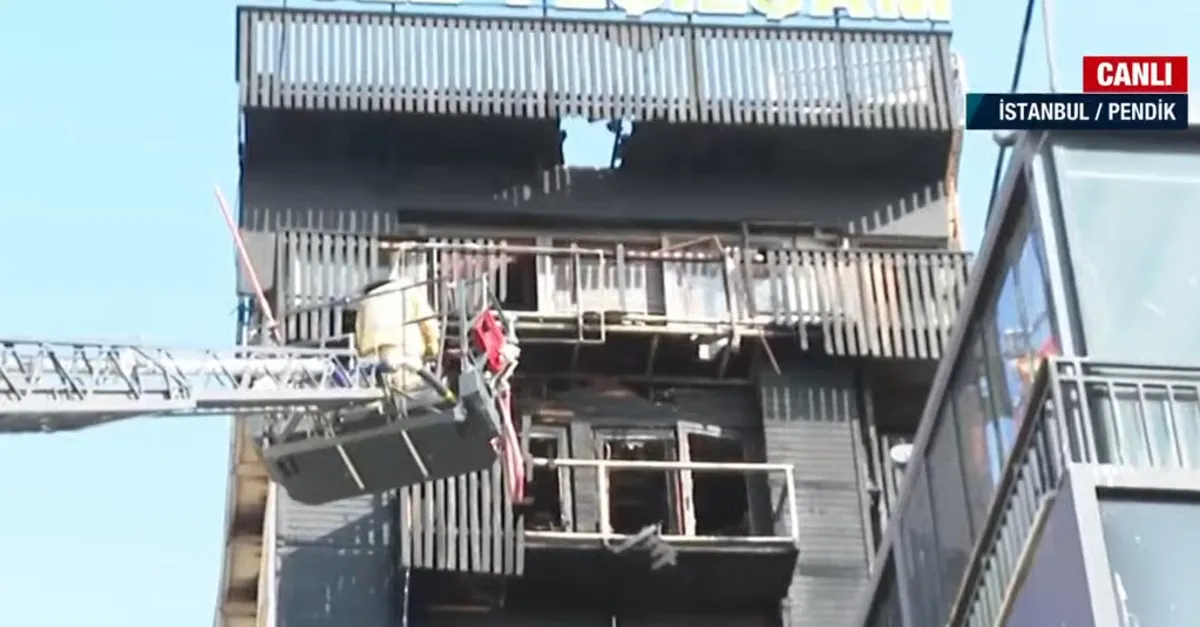Pendik’te otel yangınında 2 can kaybı
