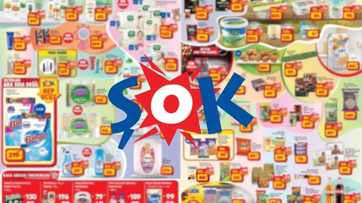 1-7 Ekim ŞOK aktüel katalog: Bu hafta ŞOK indirimlerinde neler var? 2 kg un 44.90 TL, 500 g çay 149 TL