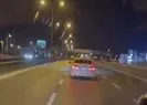 Ambulansa yol vermeyen sürücü kamerada!