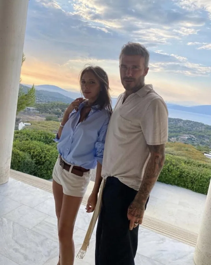 David Beckham ve Victoria Beckham gittikleri partide koronavirüs kaptı