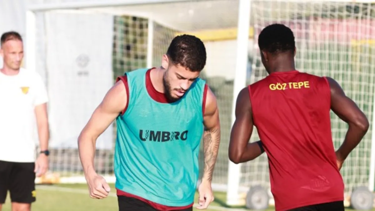 Göztepe Bodrum FK maçının hazırlıklarını sürdürdü