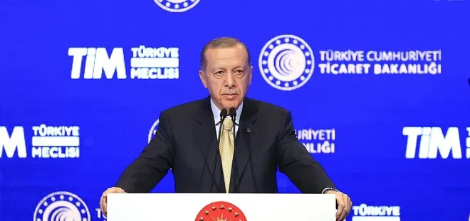 Son dakika: Başkan Erdoğan 2022 ihracat rekorunu açıkladı! İstanbul’a dev fuar müjdesi | Milli parayla 197 ülkeye ihracat