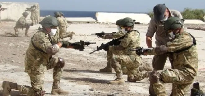 Bakanlık açıklama yaptı: 120 Libyalı askere eğitim verilmeye başlandı