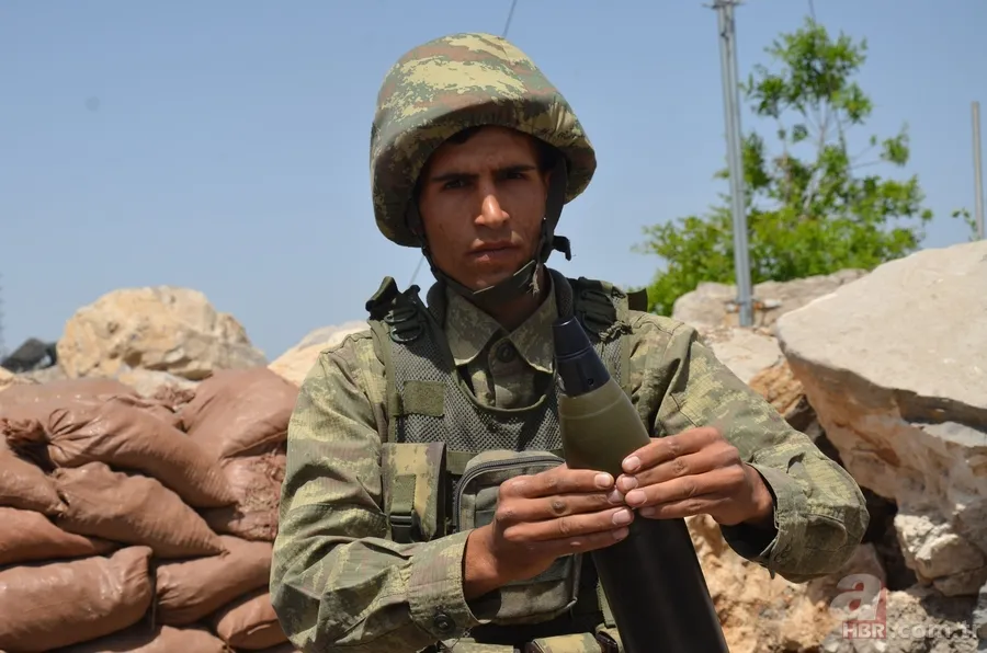 Teröristlerin korkulu rüyası hudut kartallarından Pençe harekatına tam destek 8