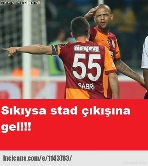 Galatasaray Kupa’yı kazandı caps’ler patladı