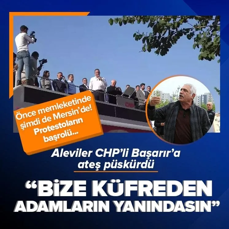 Alevilerden CHP’li Ali Mahir Başarır’a tepki!